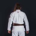GI per il Brazilian jiu-jitsu Ground Game Sakura bianco da donna 4