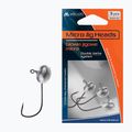 Mikado jig head Micro 1.5g 3pcs nichel nero