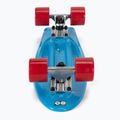 Meteor 23690 neon blu/rosso/argento footy skateboard 5