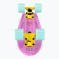 Meteor flip skateboard 23692 rosa pastello/menta/giallo 5