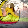 Sacco a pelo AURA AR 600 180 cm verde lime 13