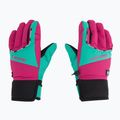 Guanti da sci per bambini Viking Fin rosa 3