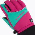 Guanti da sci per bambini Viking Fin rosa 4