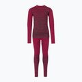 Set di biancheria intima termica per bambini Viking Fjon Bamboo rosa 4