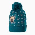 Berretto invernale per bambini Viking Napa verde erba 2