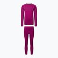 Set di biancheria intima termica per bambini Viking Skido Recycled rosa 4