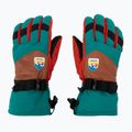 Guanti da sci da uomo Viking Brother Louis multicolore/marrone 3