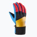 Guanti da sci da donna Viking Cool Daddy multicolore/giallo 6