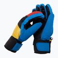 Guanti da sci da donna Viking Cool Daddy multicolore/giallo