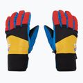 Guanti da sci da donna Viking Cool Daddy multicolore/giallo 3