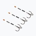 DRAGON V-Lures Sandpiper mulinello per esche artificiali 3 pezzi nero PDF-51-006-0804 2