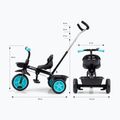 Bicicletta senza pedali a tre ruote Milly Mally Axel black 10