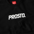 Felpa PROSTO Logo uomo nero 3