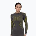 Felpa termica donna Brubeck Dry gray/lime