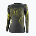 Felpa termica donna Brubeck Dry gray/lime 3