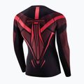 Felpa termica uomo Brubeck Dry black/red 4