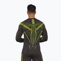 Felpa termica uomo Brubeck Dry graphite/lime 2