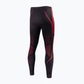 Pantaloni termici da uomo Brubeck Dry black/red 4