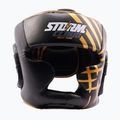 Casco da boxe StormCloud Lynx black/gold
