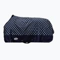York Navy Star giacca da paddock in pile per cavalli blu navy
