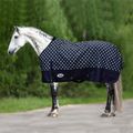 York Navy Star giacca da paddock in pile per cavalli blu navy 2