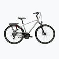 Bicicletta trekking da uomo KROSS Trans 3.0 silver/blue/gloss