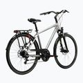 Bicicletta trekking da uomo KROSS Trans 3.0 silver/blue/gloss 3