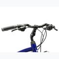 Bicicletta trekking da uomo KROSS Trans 1.0 navy blue/silver/gloss 4