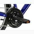 Bicicletta trekking da uomo KROSS Trans 1.0 navy blue/silver/gloss 8