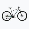 Bicicletta cross KROSS Evado 3.0 grey/teal/gloss