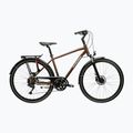 Bicicletta trekking da uomo KROSS Trans 5.0 brown/silver/gloss