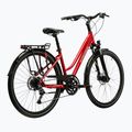 Bicicletta da trekking da donna KROSS Trans 5.0 In red/silver/gloss 3