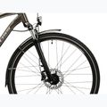 Bicicletta trekking da uomo KROSS Trans 4.0 brown/silver/gloss 6