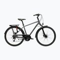 Bicicletta trekking da uomo KROSS Trans 4.0 grey/black/matte