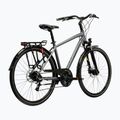 Bicicletta trekking da uomo KROSS Trans 4.0 grey/black/matte 3