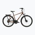 Bicicletta da trekking KROSS Trans 5.0 brown/silver/gloss