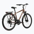 Bicicletta da trekking KROSS Trans 5.0 brown/silver/gloss 3