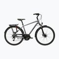 Bicicletta trekking da uomo KROSS Trans 4.0 grey/black/matte