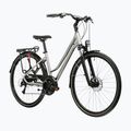 Bicicletta da trekking da donna KROSS Trans 3.0 In silver/gray/gloss 2