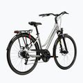 Bicicletta da trekking da donna KROSS Trans 3.0 In silver/gray/gloss 3