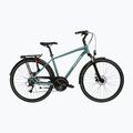 Bicicletta trekking da uomo KROSS Trans 3.0 green/silver/gloss