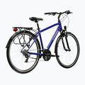 Bicicletta trekking da uomo KROSS Trans 1.0 navy blue/silver/gloss 3