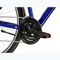 Bicicletta trekking da uomo KROSS Trans 1.0 navy blue/silver/gloss 8