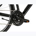 Bicicletta trekking da uomo KROSS Trans 1.0 black/silver/gloss 8