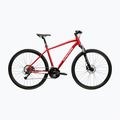 Bicicletta cross KROSS Evado 4.0 burgundy/white/gloss