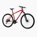Bicicletta cross KROSS Evado 4.0 burgundy/white/gloss 2
