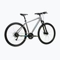 Bicicletta cross KROSS Evado 3.0 grey/teal/gloss 3
