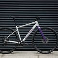 Bicicletta gravel KROSS Esker 1.0 FL grey/purple/gloss 13
