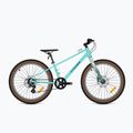 Bicicletta per bambini KROSS Liftie 24 X turquoise/black/gloss