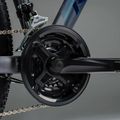 Bicicletta da montagna KROSS Hexagon X200 27,5" grey/blue/matte 14